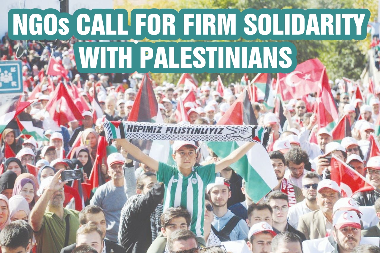 Turkish NGOs call for firm solidarity with Palestinians