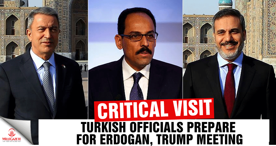 Turkish officials prepare for Erdogan, Trump meeting