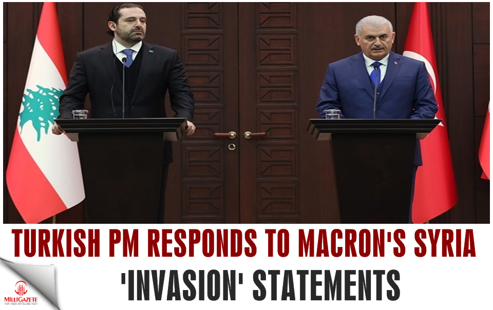 Turkish PM responds to Macron’s Syria ‘invasion’ statements