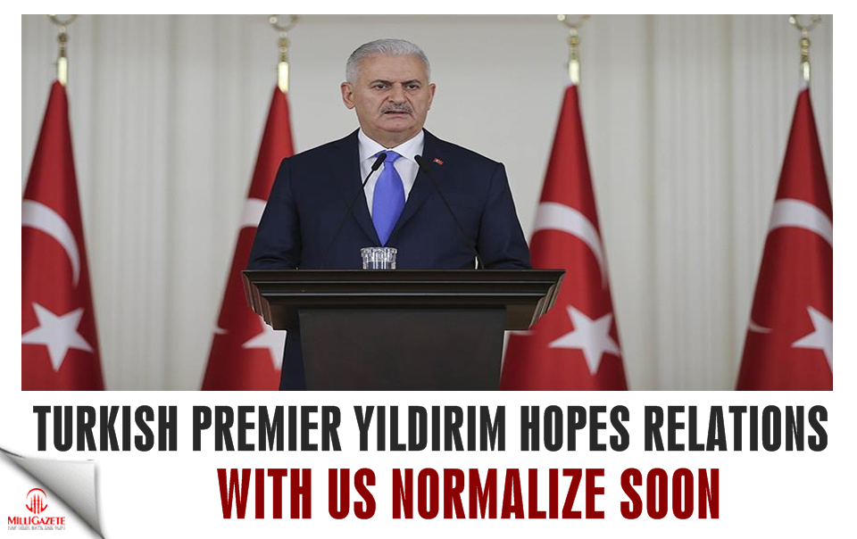 Turkish premier hopes relations with US normalize soon