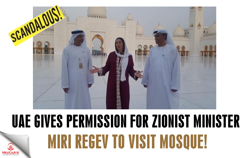 UAE gives permission for Zionist Minister to visit mosque