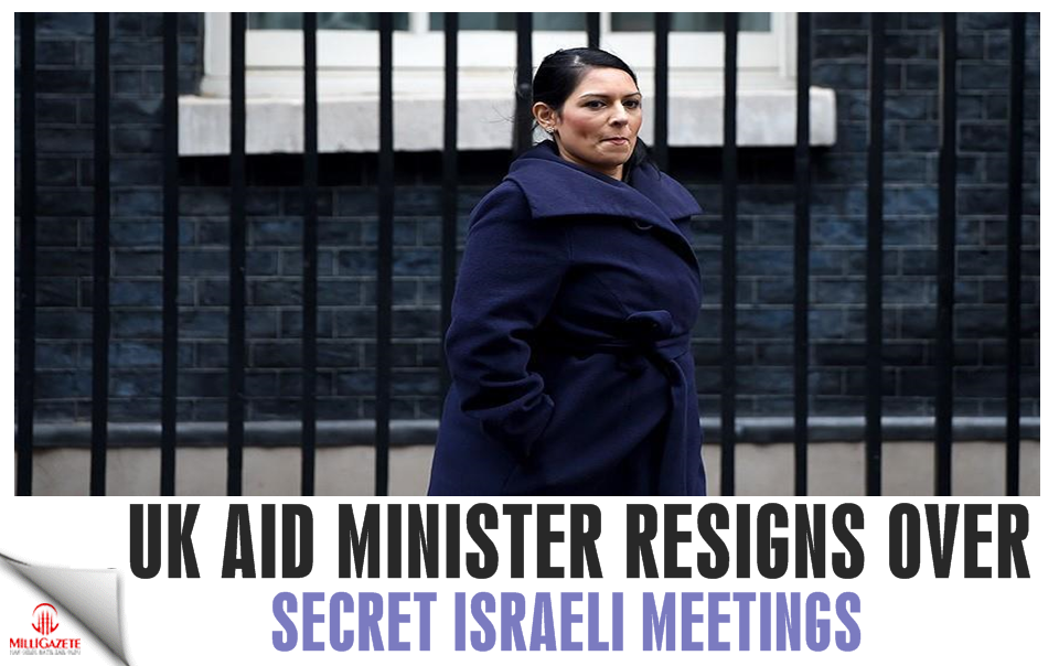 UK aid minister resigns over secret Israeli meetings
