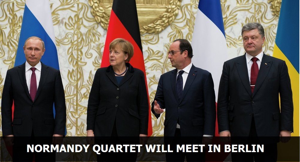 Ukraine: Normandy Quartet will meet in Berlin tomorrow