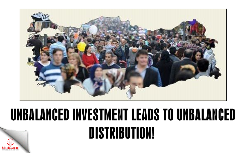 Unbalanced investment leads to unbalanced distribution!