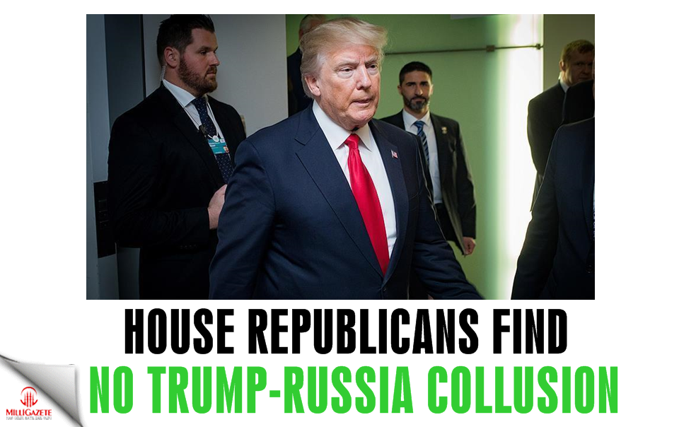 US: House Republicans find no Trump-Russia collusion
