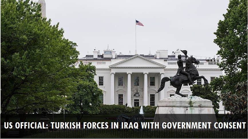 US official: Turkish forces in Iraq with govt consent