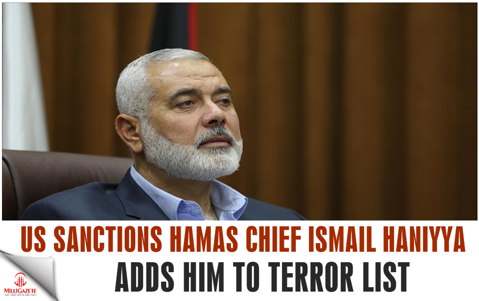 US sanctions Hamas chief, adds him to terror list