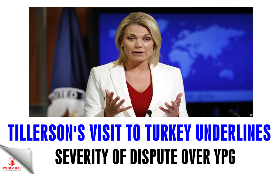 US: Tillerson’s visit to Turkey underlines severity of dispute over YPG