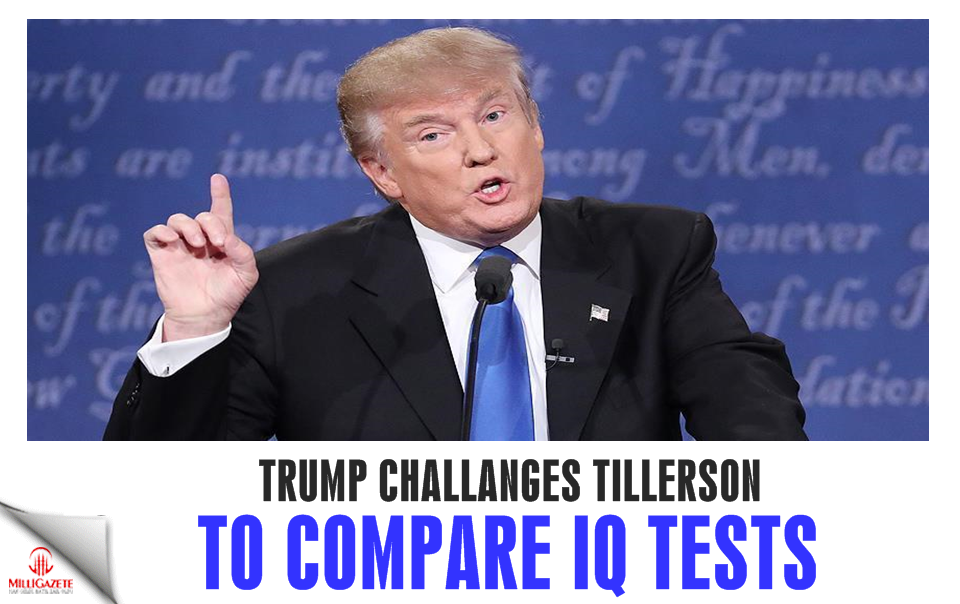 US: Trump challenges Tillerson to compare IQ tests
