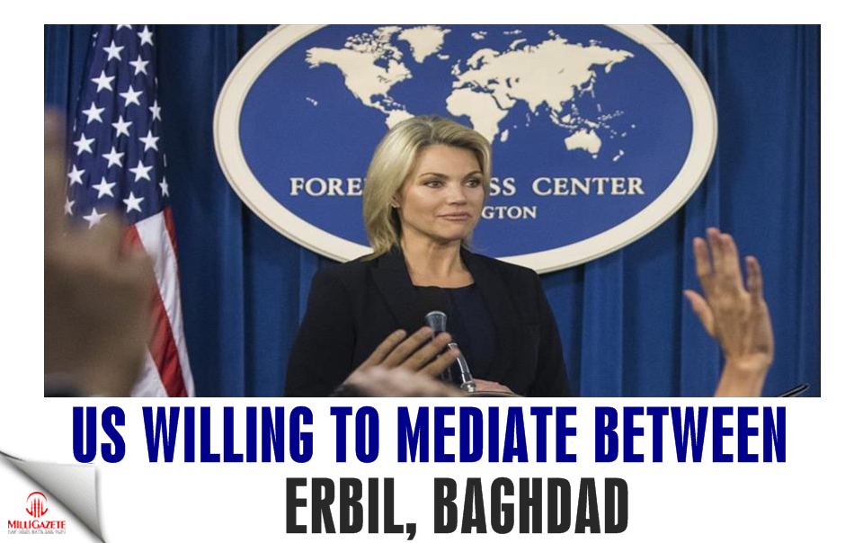 US willing to mediate between Erbil, Baghdad