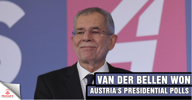 Van der Bellen won Austria's presidential polls