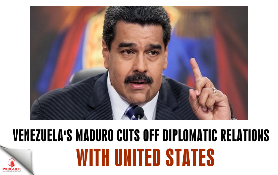 Venezuela's Maduro cuts off diplomatic relations with US