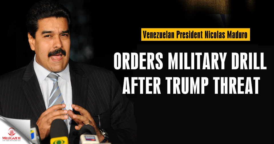 Venezuela's Maduro orders military drill after Trump threat