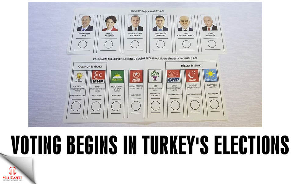 Voting begins in Turkey’s elections