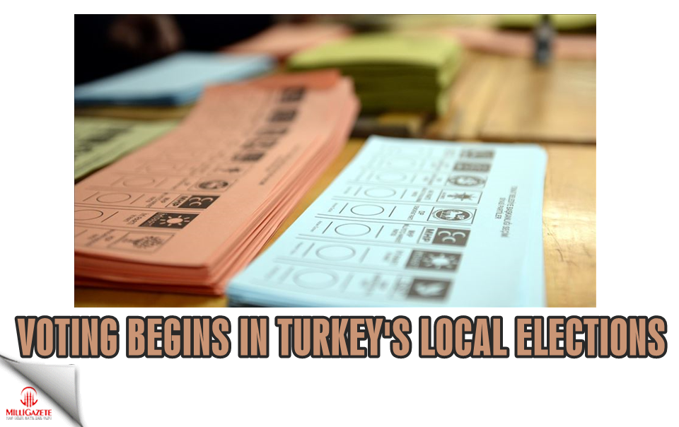 Voting begins in Turkey’s local elections