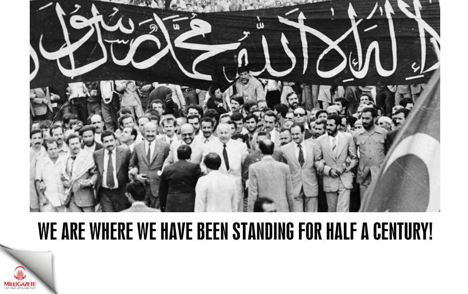 We are where we have been standing for half a century!