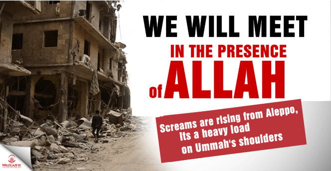 We will meet in the presence of Allah