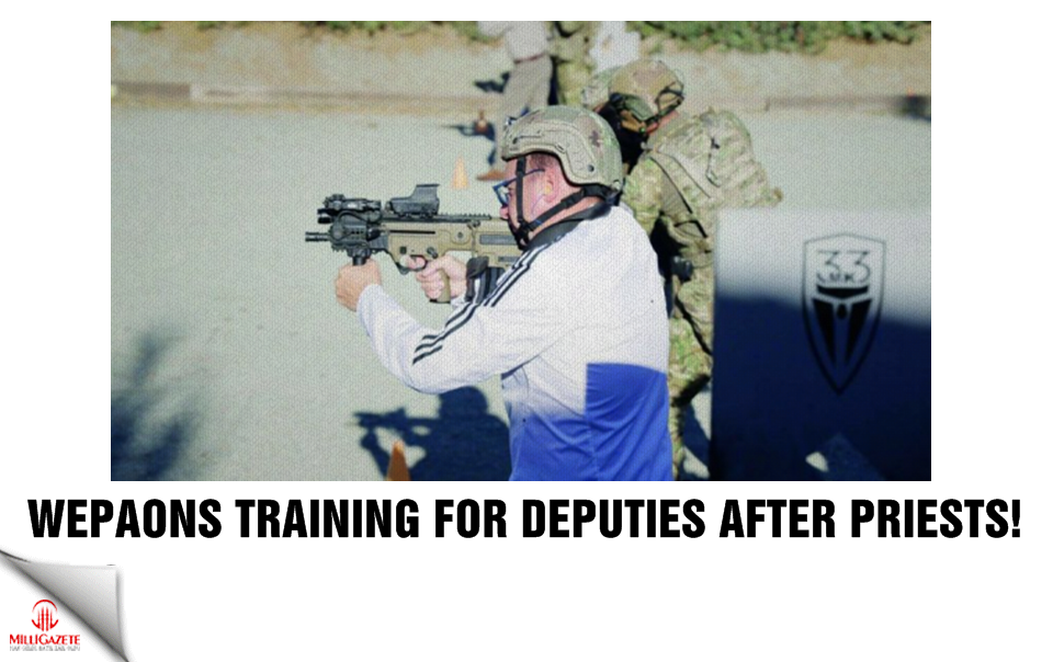 Weapons training for deputies after priests!