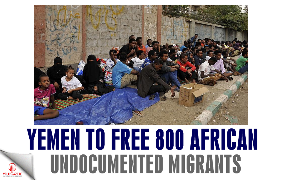 Yemen to free 800 African undocumented migrants