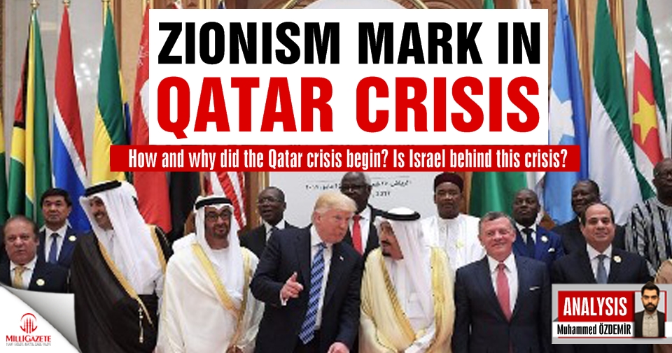 Zionism mark in Qatar crisis
