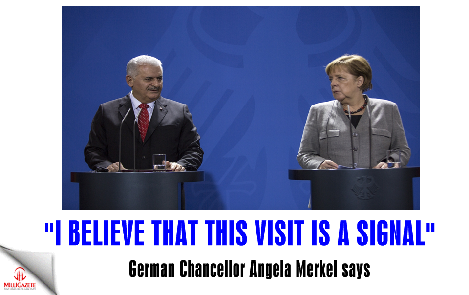 “I believe that this visit is a signal