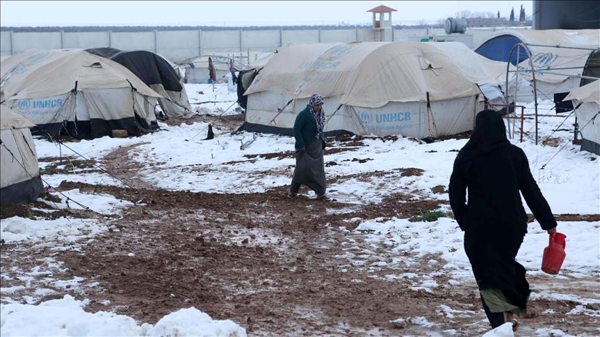 17 Syrian refugees frozen to death in Lebanon
