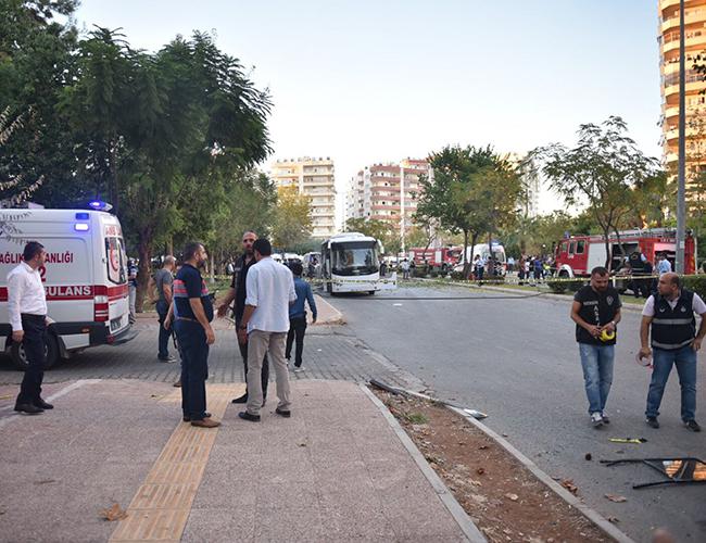 18 wounded in bomb attack against police shuttle in Turkey’s Mersin