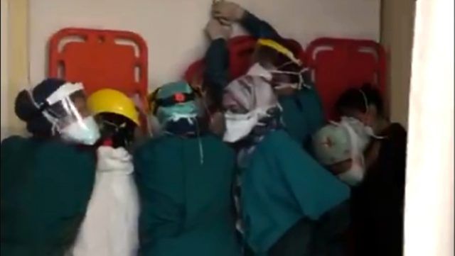 3 out of every 4 healthcare professionals exposed to violence!