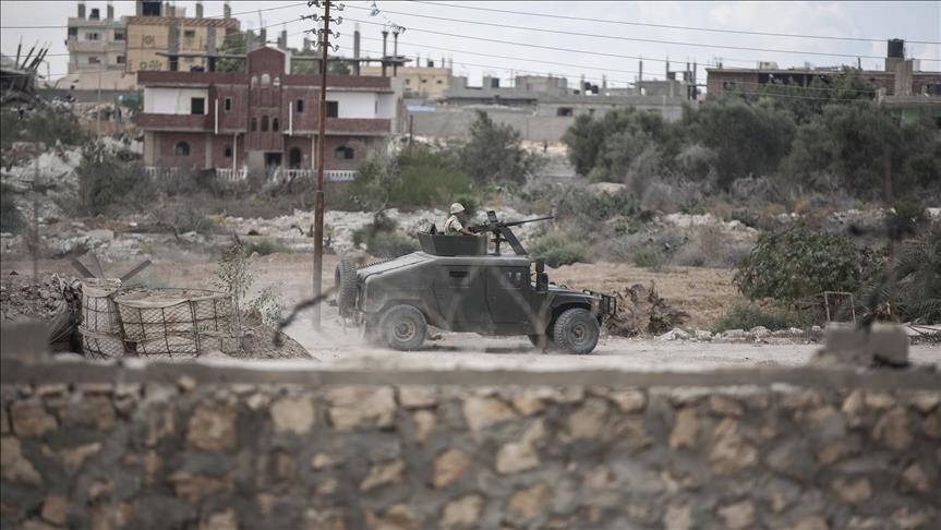 4 Egyptian troops killed amid Sinai operation