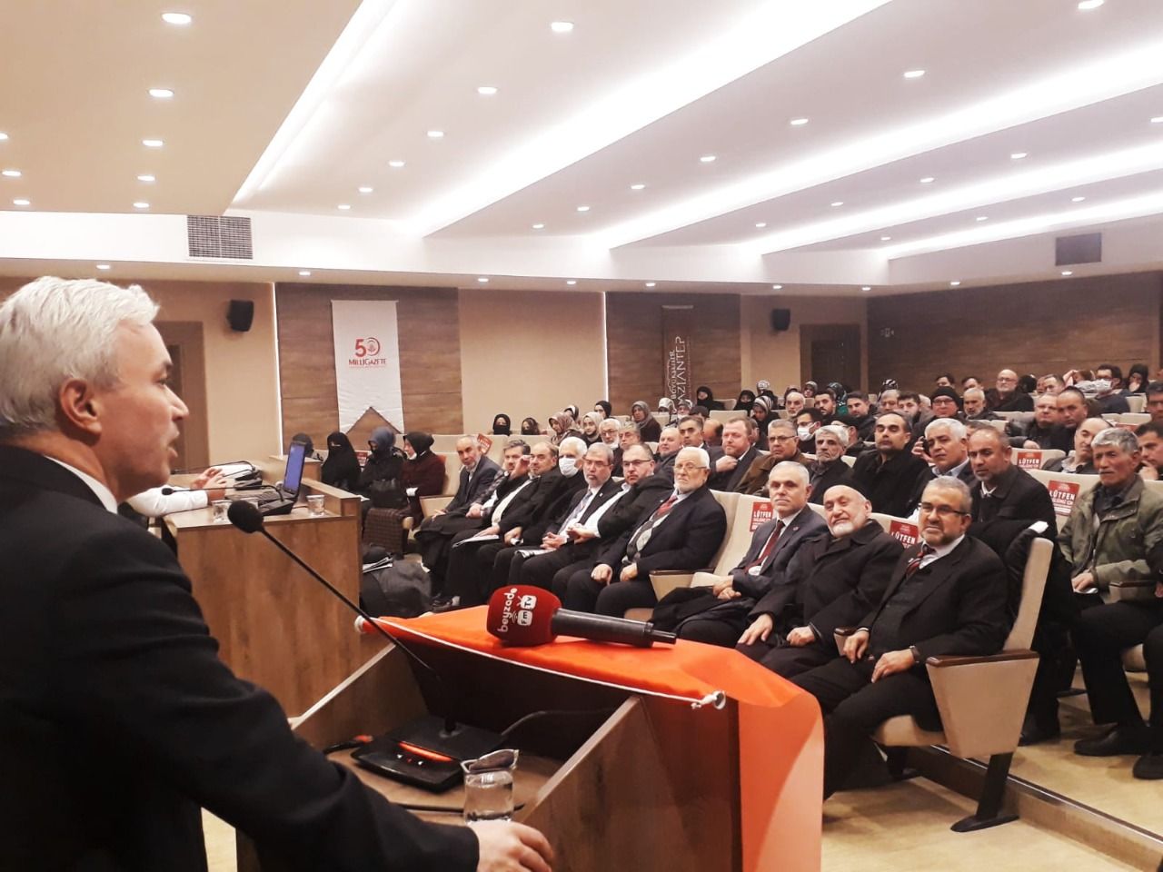 50th anniversary enthusiasm of Milli Gazete in Adana, Kilis and Gaziantep
