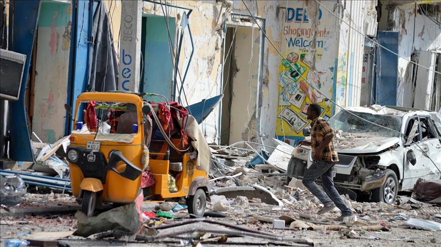 5 killed, 10 injured in Mogadishu hotel attack
