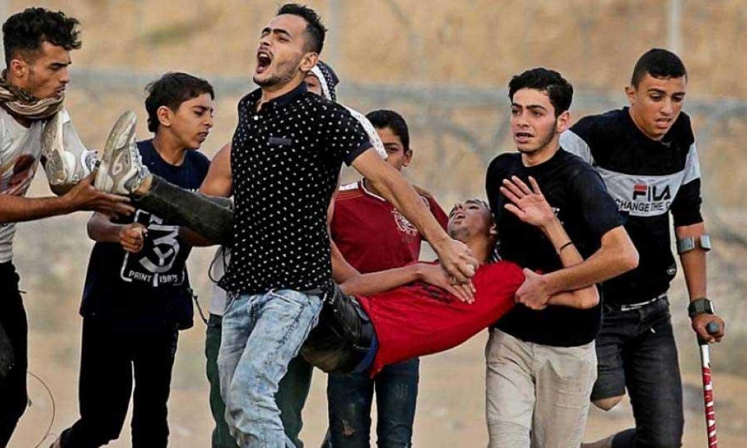 77 injured in Gaza's March of Return