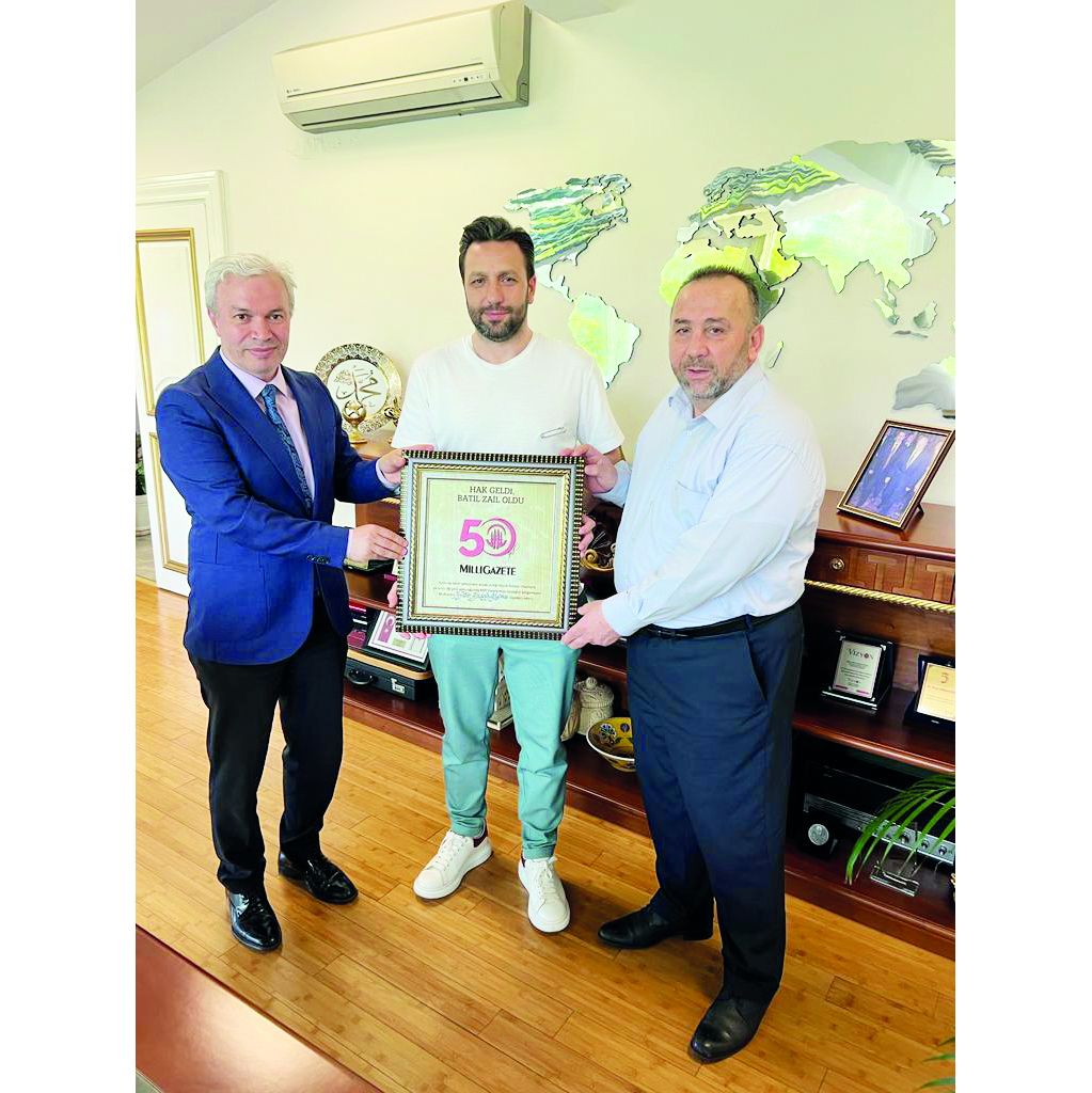  Milli Gazete management visits Fatih Akdağoğlu