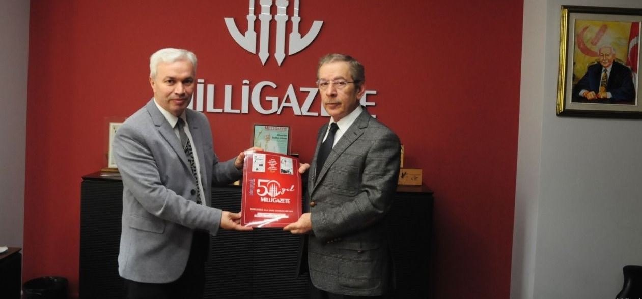 Abdüllatif Şener pays a visit to Milli Gazete
