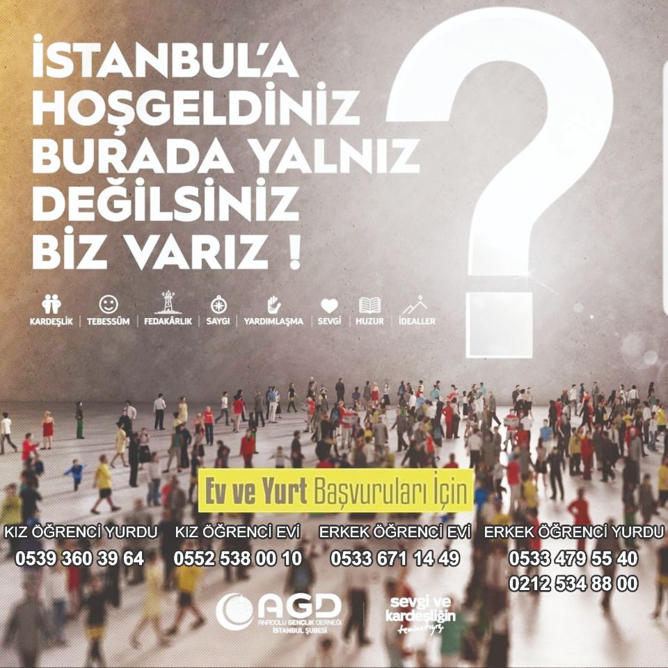 AGD Istanbul is ready for university students