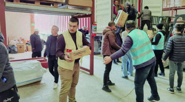 AGD Istanbul's aid trucks reach the earthquake-affected regions