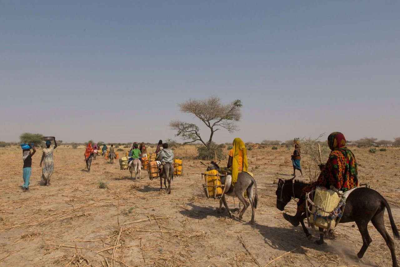 Aid campaign for drought in Africa