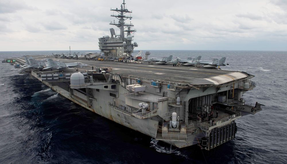 Aircraft with 11 aboard crashes into Pacific, US Navy says