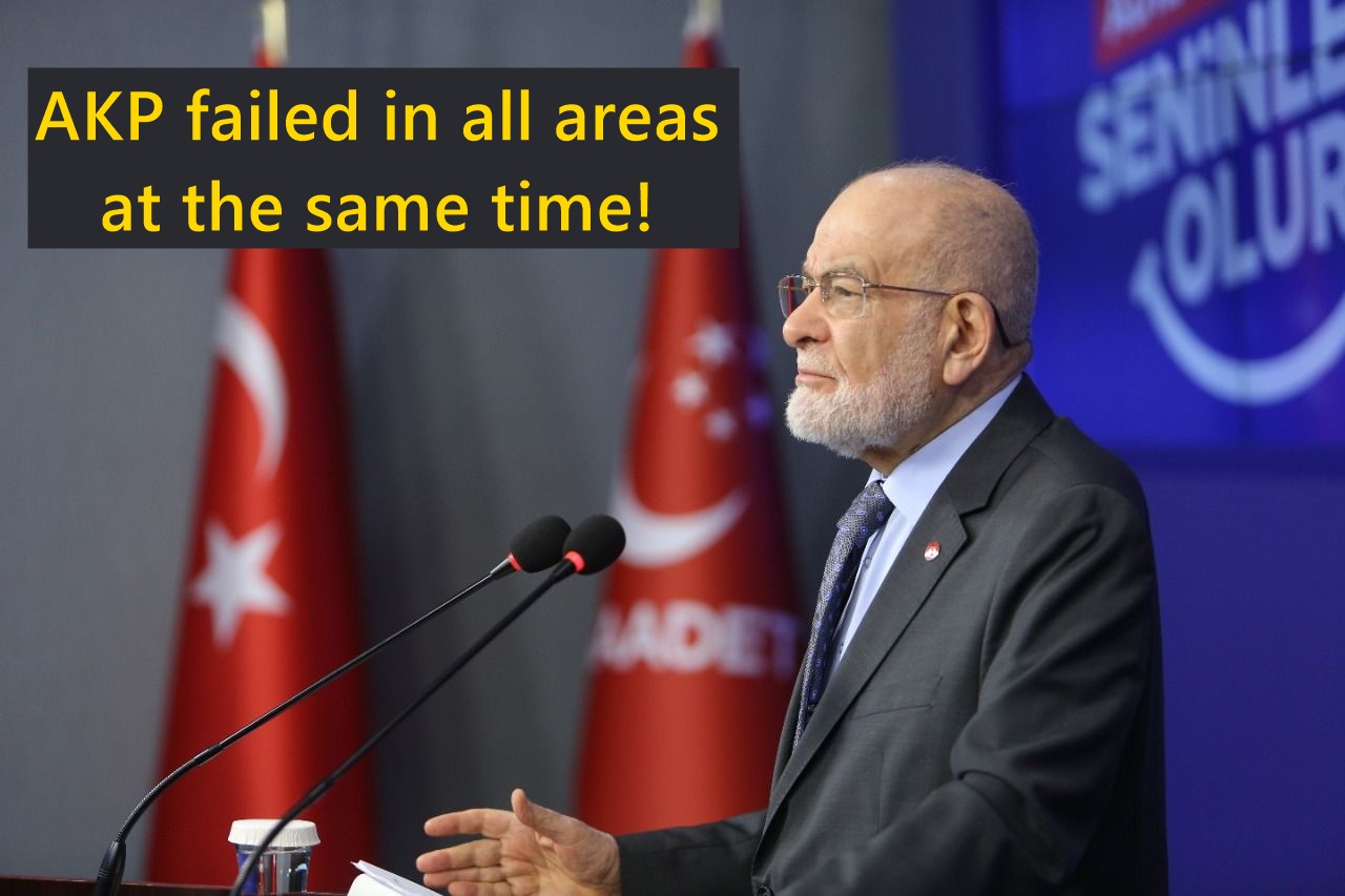 AKP failed in all areas at the same time!