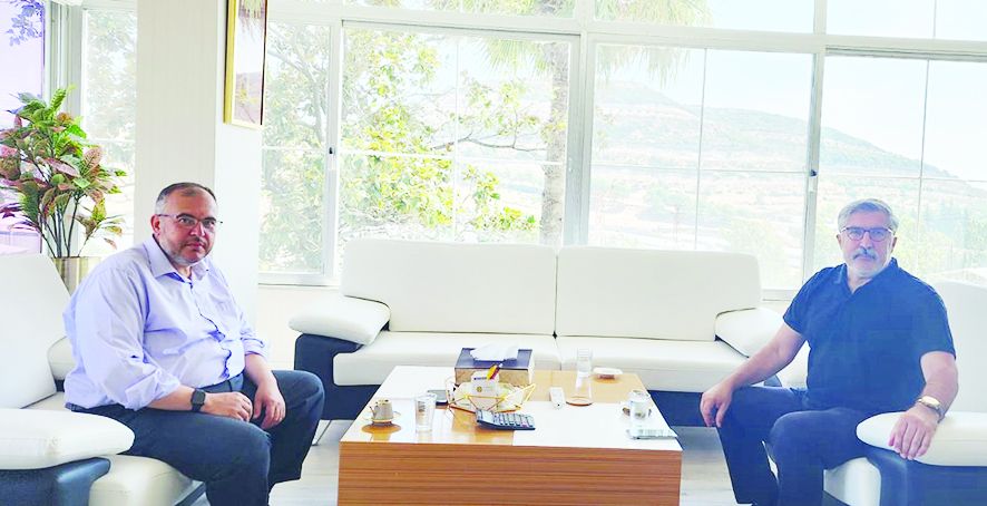AKP MP Yayman visits Saadet Party MP Çalışkan