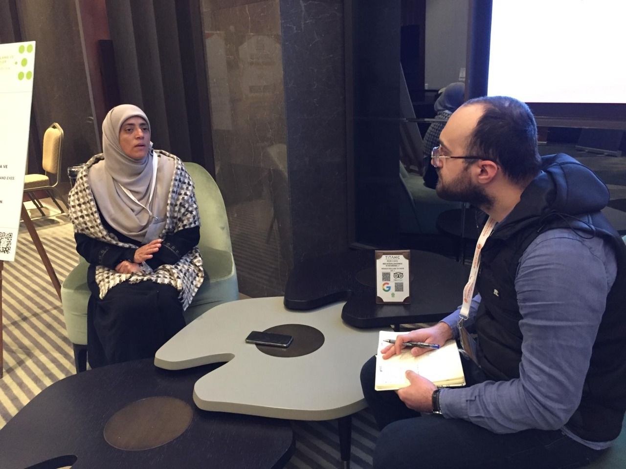 Al-Aqsa Guard Khadija Khweis makes a call to Prsident Erdogan: 