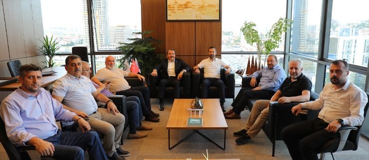 Ali Yalçın pays a ‘Good luck’ visit to Bayındır Memur-Sen Union