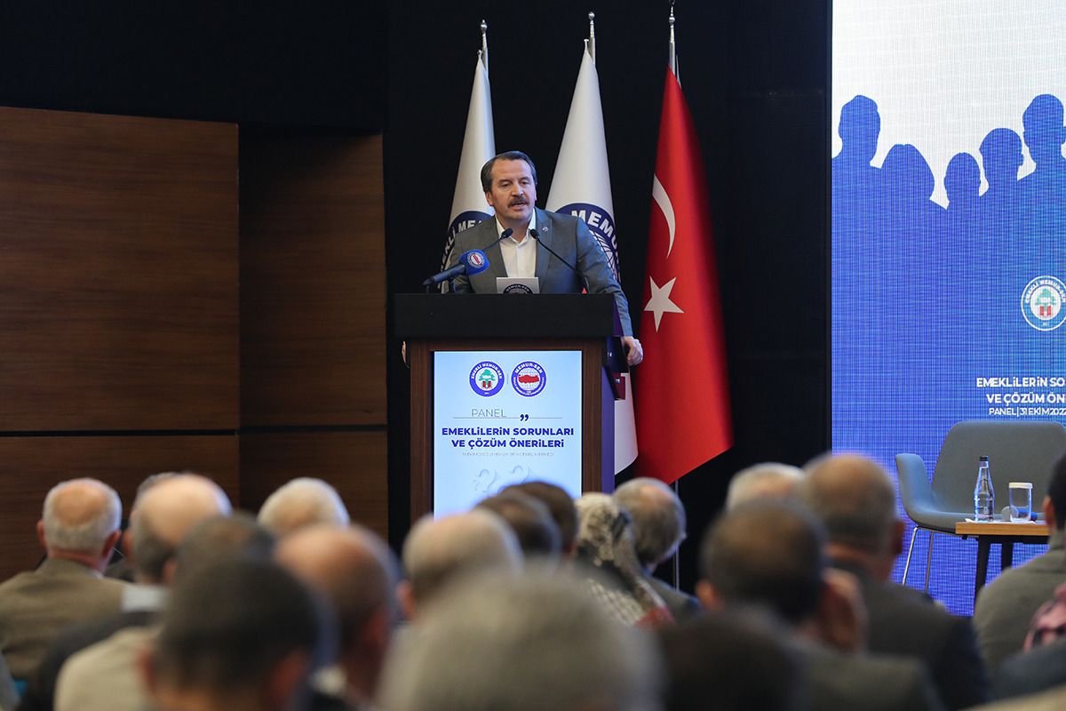 Ali Yalçın: “The minimum pension should not be below the minimum wage!”
