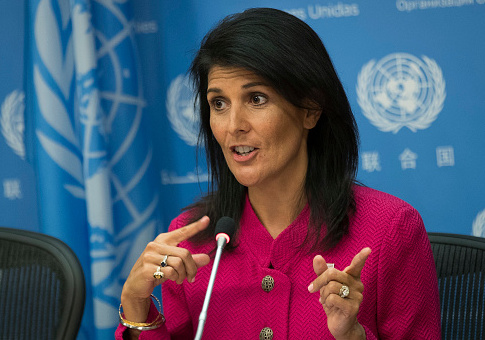 Ambassador Haley urges UN to embrace US stance on Iran