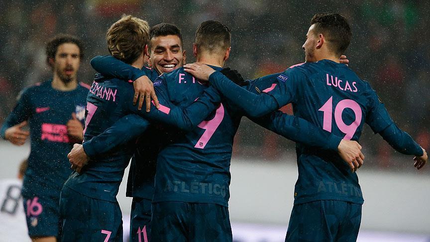 Atletico Madrid claim Europa League quarter finals