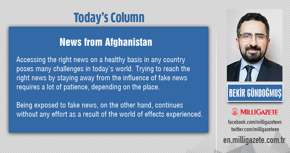 Bekir Bündoğmuş: "News from Afghanistan"