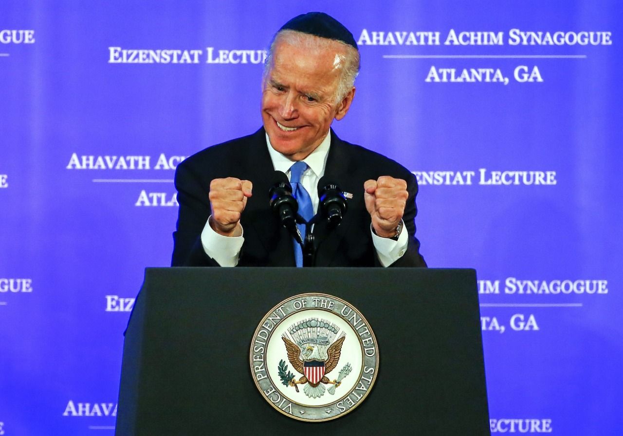 Biden, a complete Zionist, a complete terrorist
