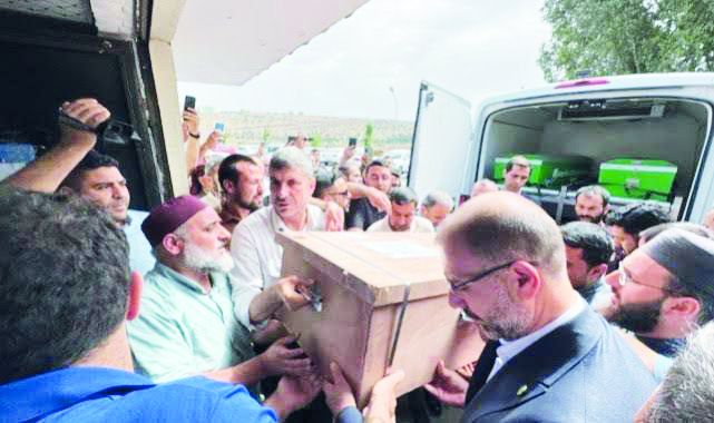 Body of Hasan Saklanan, martyred in Quds returned to Türkiye for burial