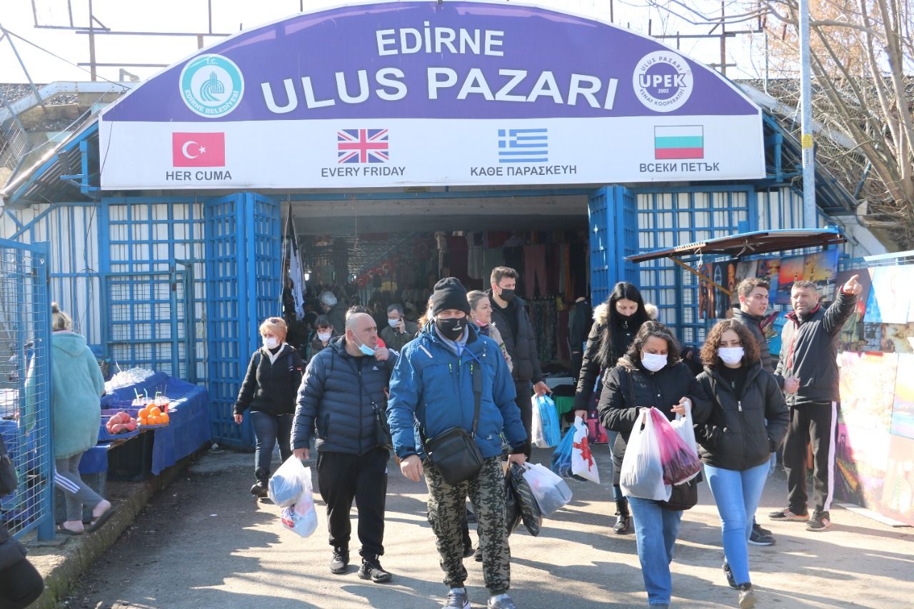 Bulgarians flocked to Ulus Market! ‘We are in Edirne at every opportunity’