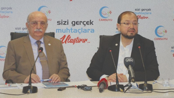 Cansuyu, AGD and Milli Görüş Organizations act together in the earthquake